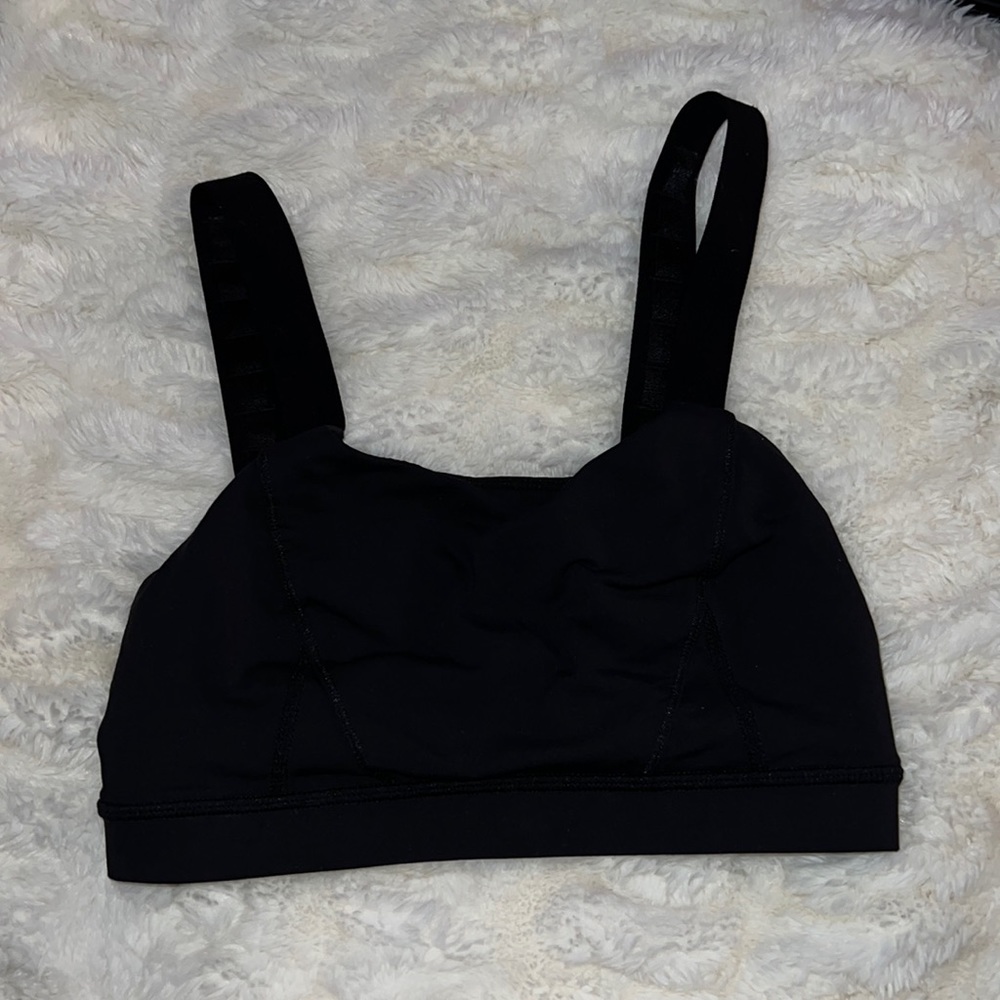 Lululemon Black Sports Bra Size 4